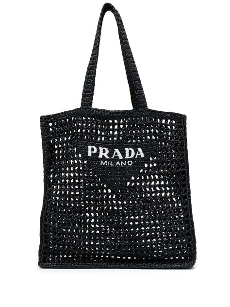 sac raphia prada|farfetch Prada bags.